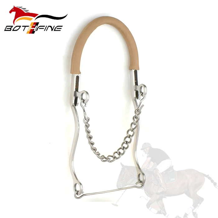 Barn& Stable Pony HackamoreBike Chain BIT with SS Cheeks